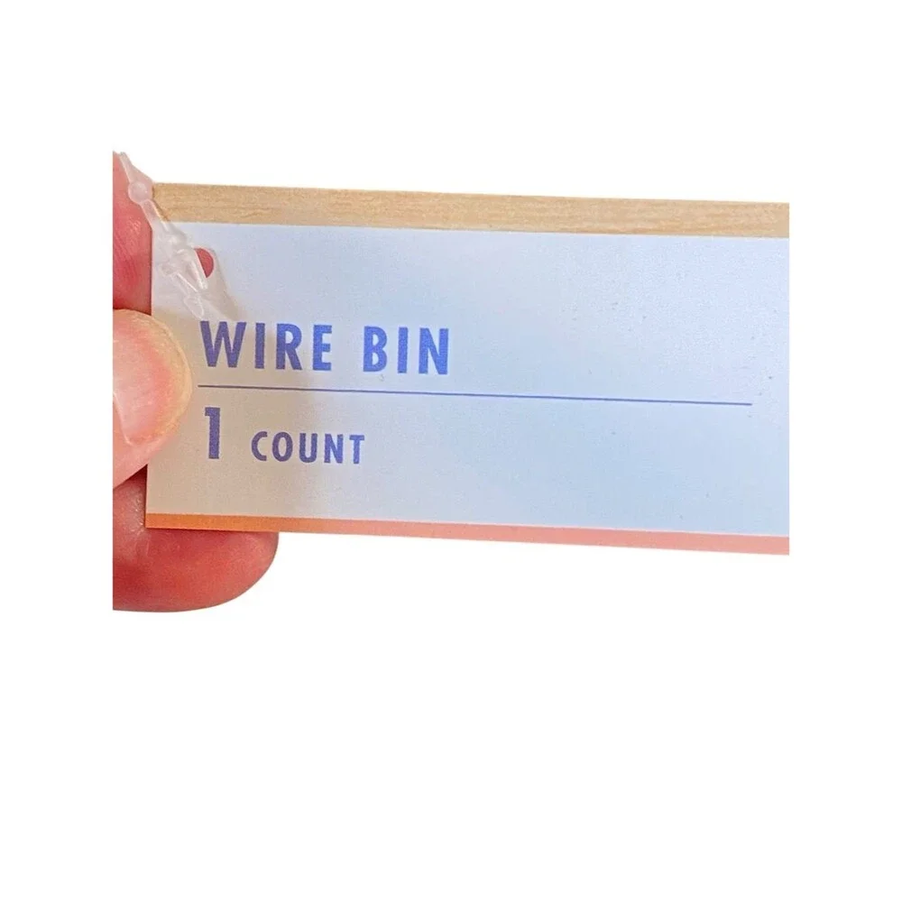 Target Round Wire Basket Bin with Wooden Lid NWT Modern Simple Versatile Design